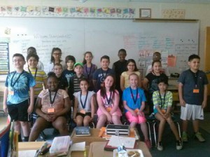 Members of the Student Leadership Council at the Charles Jaworek Elementary School  Photo/submitted 