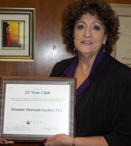 Marlborough chamber president receives award for 25 years of service