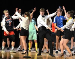 Crowning Mr. MHS 2018 with international flair