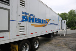 The Middlesex Sheriff’s Office Mobile Training Center. Photos/submitted.
