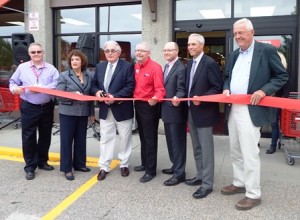 The grand opening of the new Savers store in Marlborough is celebrated. 