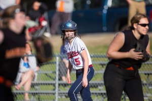 Westborough’s Ally Rota looks to advance from first base