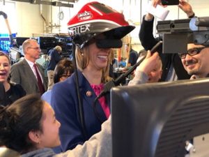 Trahan touts vocational education as she tours Assabet Valley