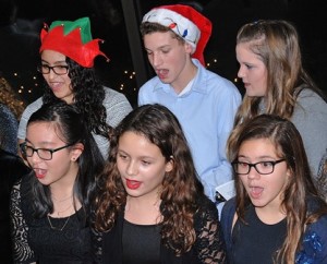 Students of the Whitcomb Middle School Seventh- and Eighth-Grade Chorus