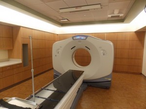 The Center's CT Simulator (Photo/Bonnie Adams)  