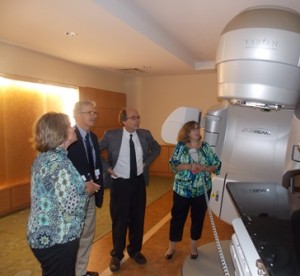 rueBeam? Linear Accelerator will be used for radiation therapy.  (Photo/Bonnie Adams)  