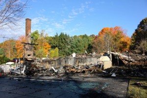 The Wambolts home was destroyed in a fire Oct. 19, 2014.