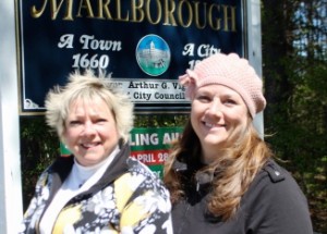 The Colonial Garden Club beautifies Marlborough city signs