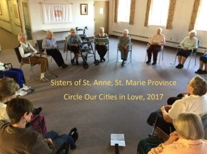 Marlborough nuns join in ‘circle of love’ movement