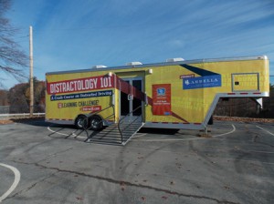 The Distractology 101 mobile classroom.