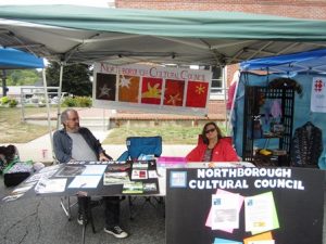 Northborough Cultural Council at the Street Fair 