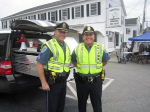 Northborough Police Officers at the Street Fair 