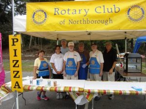 The Rotary Club of Northborough at the Street Fair 