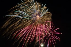 Applefest fireworks. Photo/Jeff Slovin 