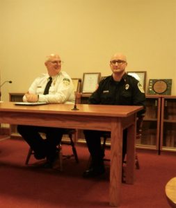 Northborough fire chief introduces new firefighter to selectmen