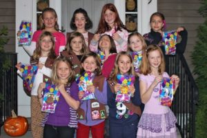 Brownie Troop 30485 of Northborough learns to give back