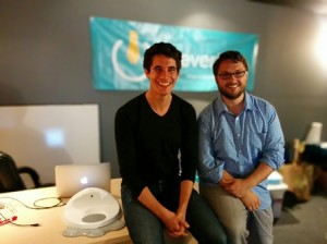 CleverPet co-founders Dan Knudsen (right) from Northborough and Leo Trottier. (Photo/submitted)