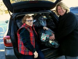 Clothing donation provides more than one kind of warmth   