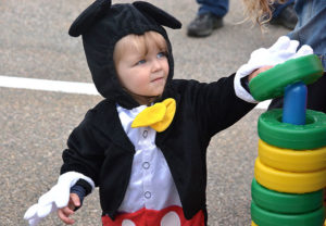 Costumed kids keep on trucking at Northborough Crossing