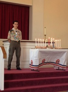 Eagle Scout Andrew G. Petlock (Photo/submitted)