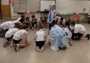 Northborough seventh-graders participate in Greek Olympic games