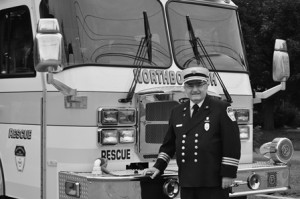 Dr. Richard Martino was the recipient of the Northborough Lions Club's 2012 Community Service Award. Photo/courtesy Northborough Fire Department.)