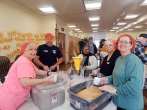 Northborough Lions and Junior Woman’s Club sponsor successful meal-packing event