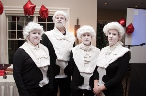  Best Costume Winners: Team "NEF or Bust" (l to r) Melissa Jameson, Mark Geoffroy, Kate Getchell and Laura Frem.