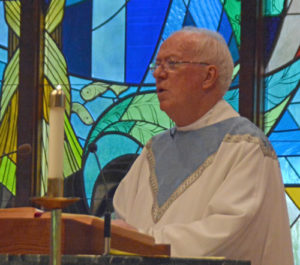 Rev. James Houston celebrates Mass May 6 to honor the 50th anniversary of his ordination.