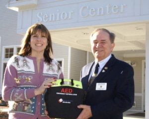 Northborough Rotary Club donates AED to Senior Center