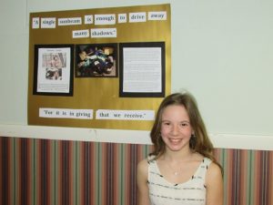 St. Rose sixth-graders’ projects make a difference