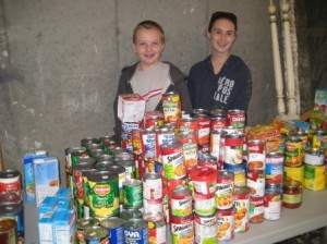 Teens team up to help Nortborough Food Pantry