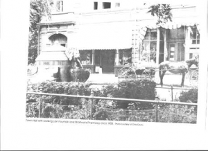 The fountain in 1908 (Photo/Courtesy Northborough Historical Society)