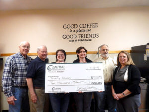 Northborough Lions Club donates to Trinity Church to purchase new stove