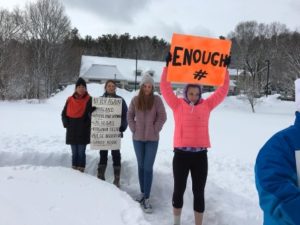 Northborough residents stand in solidarity with students