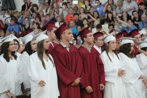 Graduates reflect on their high school journey.
