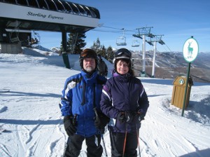 Rob and Ilene Titus at Deer Valley in Utah. (Photo/submitted)