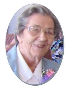 Sister Ann Belliveau, 89, a Sister of St. Anne