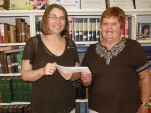 Friends of the Westborough Senior Center donate to library
