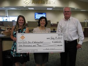 Avidia donates to Girls Inc. of Worcester