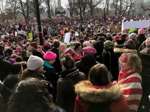 Locals participate in Boston Women’s March