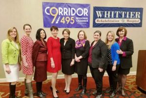 Healey addresses local businesswomen at Corridor Nine event