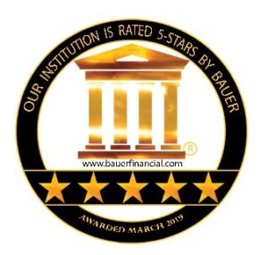 Clinton Savings Bank earns BauerFinancial, Inc. five star rating