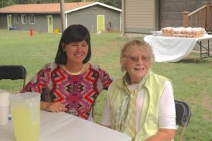 Dykema (left) has hosted this picnic every year since taking office in 2009.
