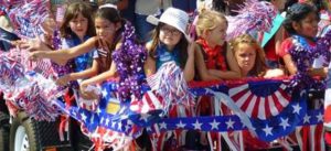 Kids celebrate at last year’s Fourth of July Block Party in Westborough. Photo/submitted 
