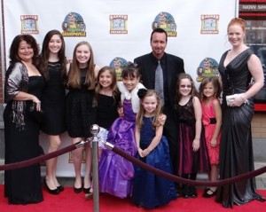 Actors from the New England Kids Actors Group attended the premiere of the web series 