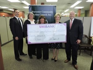 UniBank donates $20,000 to Worcester Community Action Council