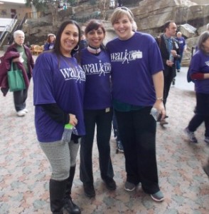 Dr. Nandana Kansra with two walkers Photo/Valerie Franchi