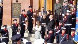 Services held in Worcester for fallen Firefighter Christopher Roy