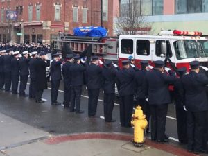 Services held in Worcester for fallen Firefighter Christopher Roy